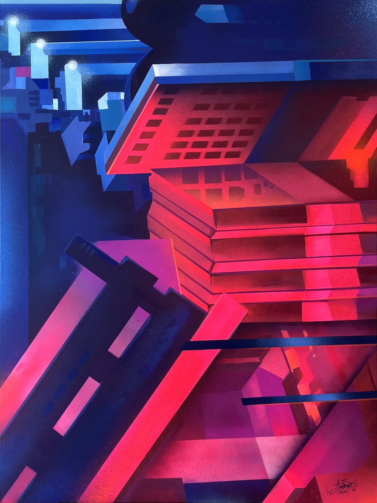 Didier Jaba Mathieu, Jiuzhang Suanshu Mirrors 01, 2021