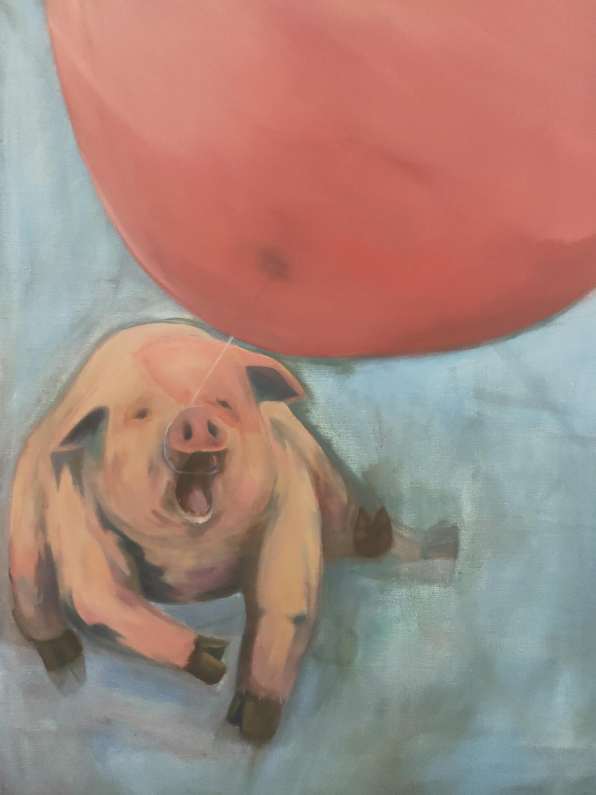 Mujahid Jalil, Flying pig #2, 2021