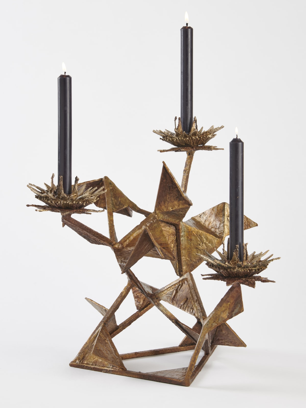 Hubert Le Gall, 3 Chardons Candleholder, 2018