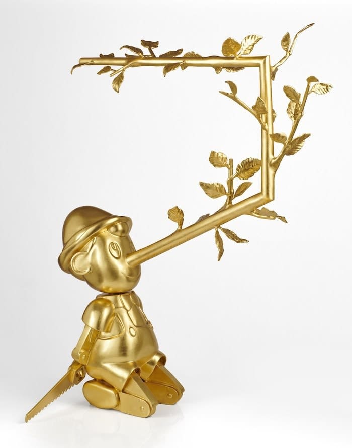 Hubert Le Gall, Pinocchio Lamp, 2015