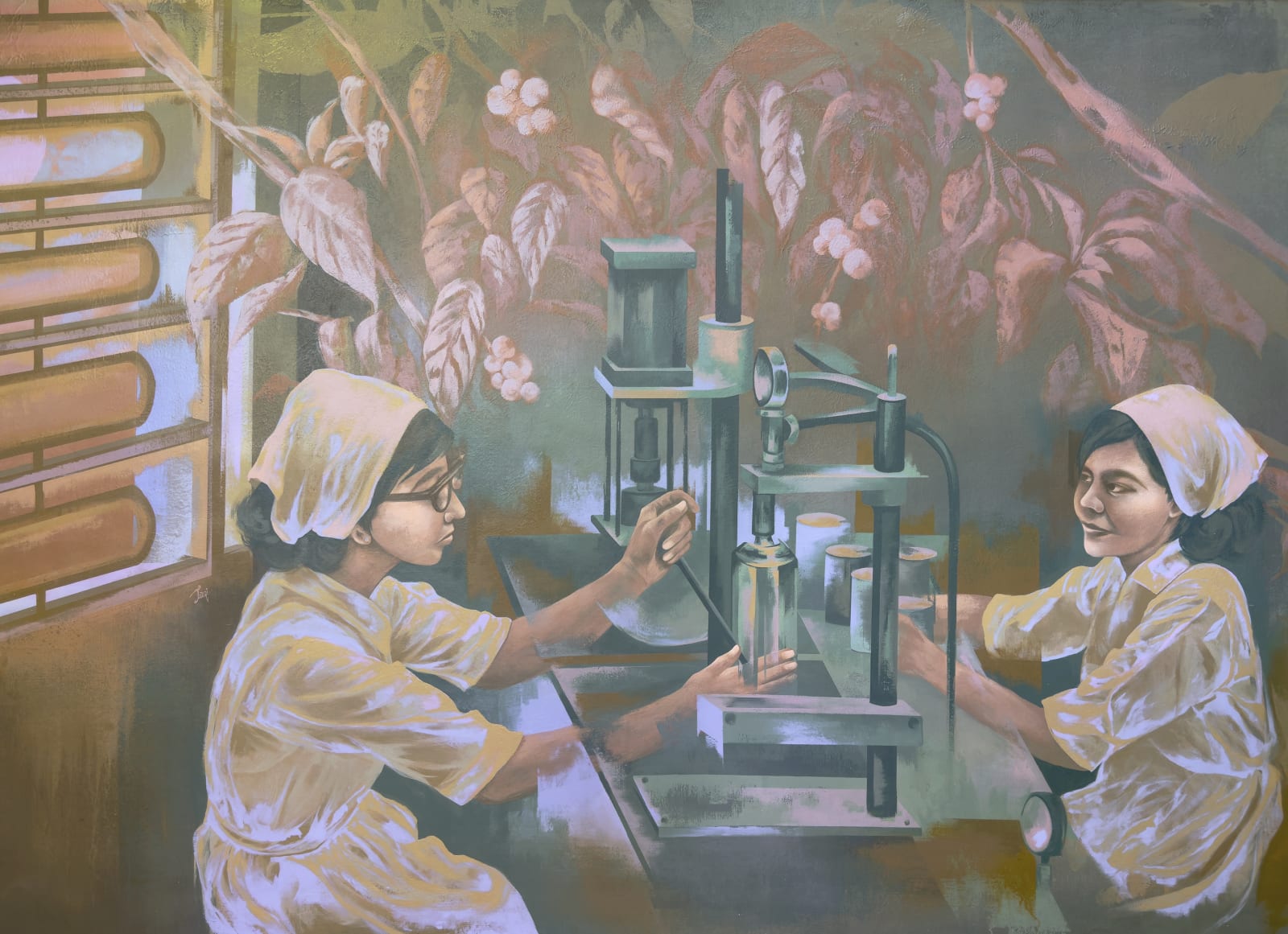 Shen Jiaqi, Dioramas of industry: Gaze, 2023