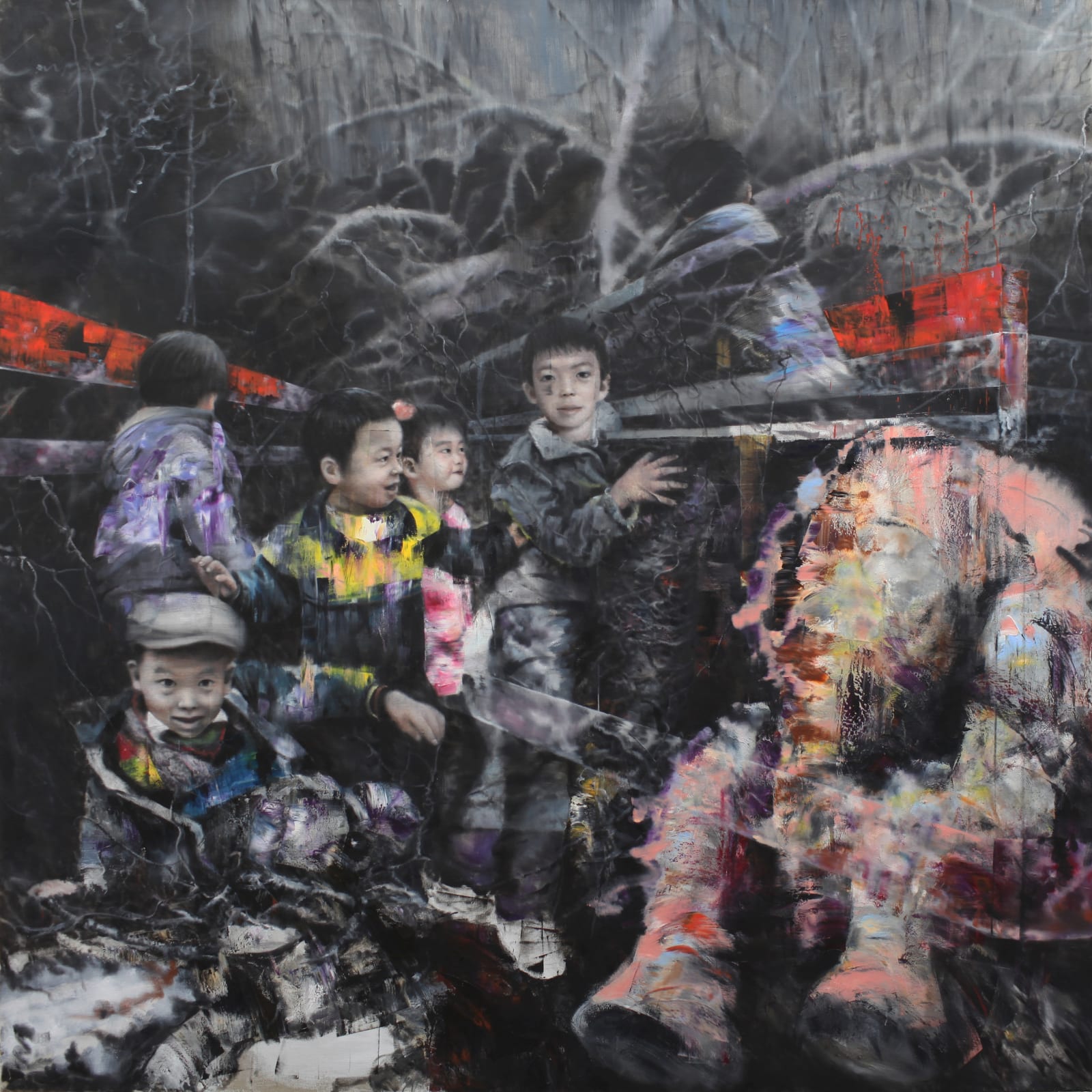 Tianbing Li, Sous Les Branches, 2017