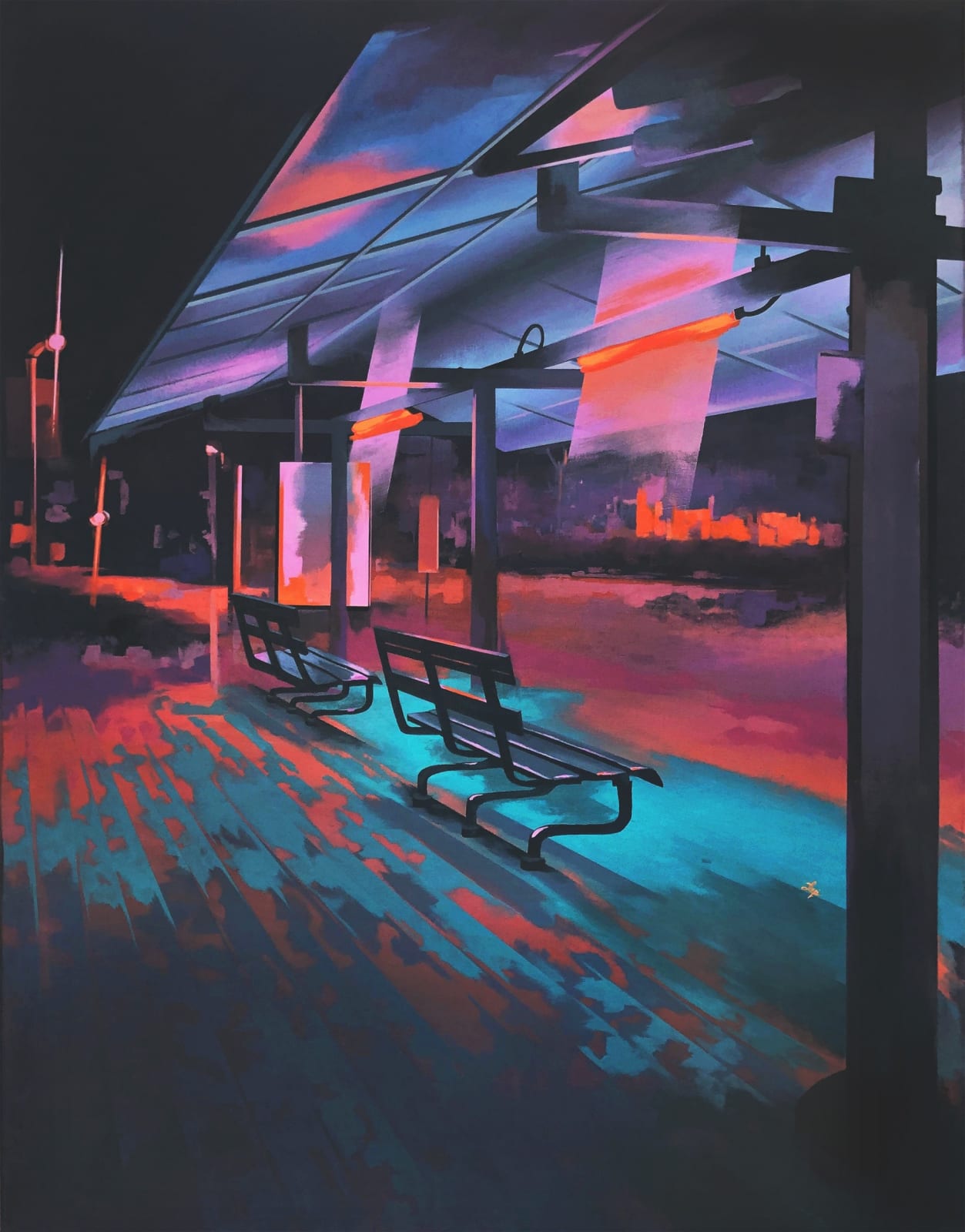 Shen Jiaqi, Between us in the night, 2021