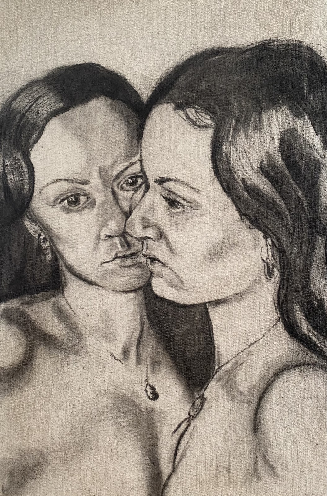 Elspeth Vince, Joy & Heartbreak I (Diptych), 2023