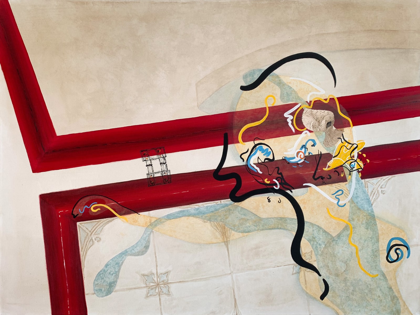 Afiqa A'mran, Dancing in Blu III, 2022