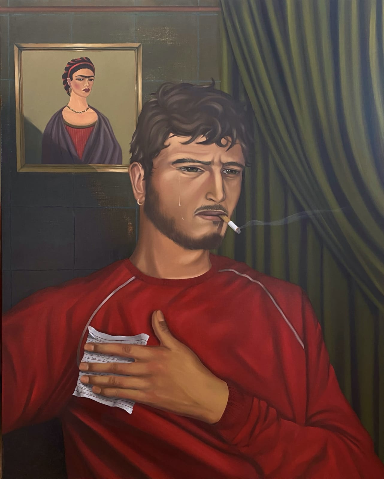 Israfil Ridhwan, The Letter I Never Sent, 2023