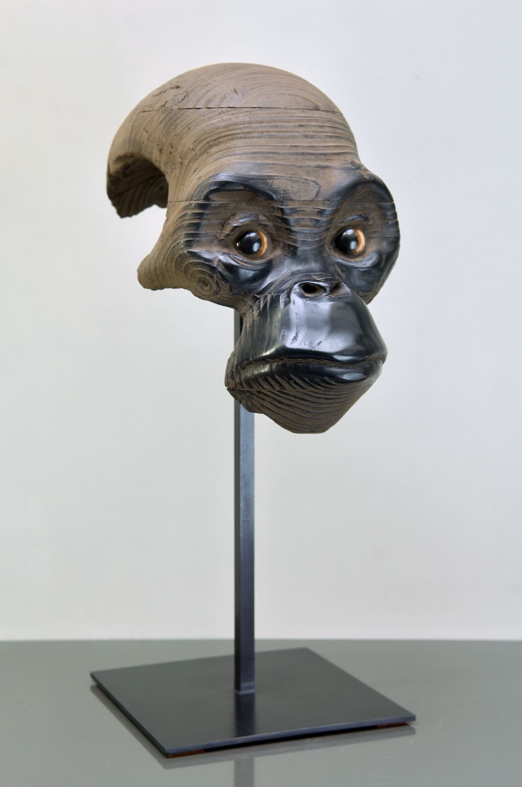 Quentin Garel, Mask of the Baby Orangutan (Wood), 2017