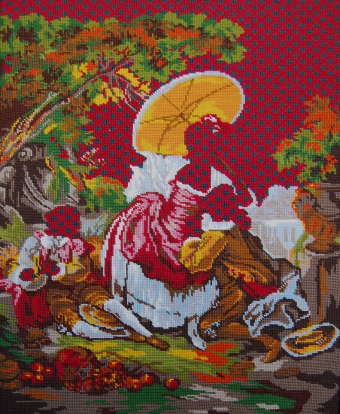 Matt Smith (British), Shade: After Fragonard , 2025