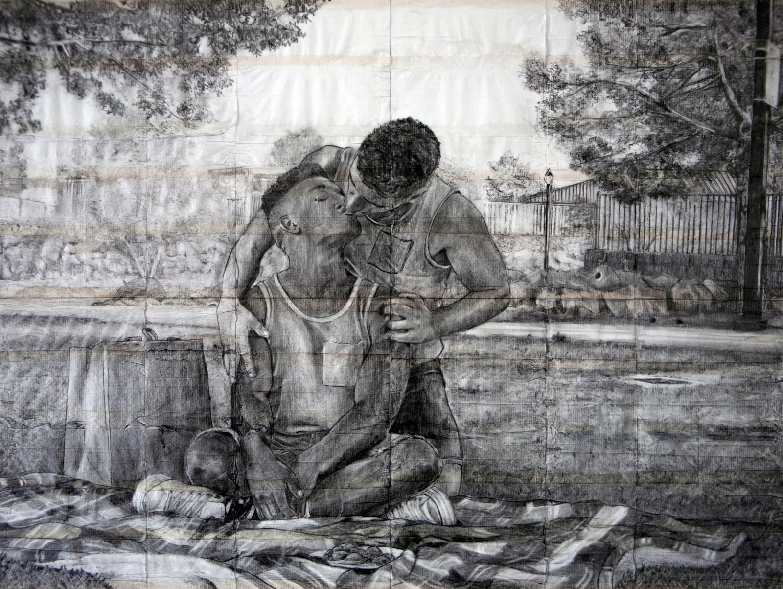 James Robert Morrison, There is never more than a fag paper between them - Kenny and Craig, 2021