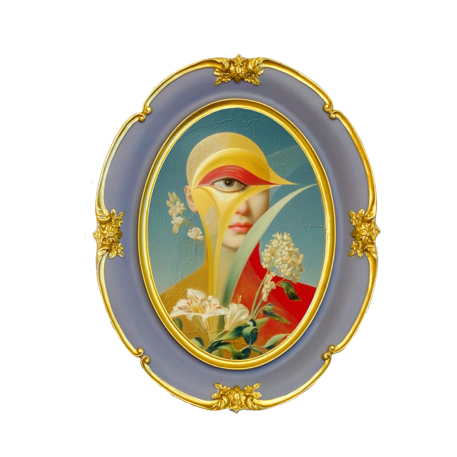 Cristina Schek, Gilded Witness, 2025