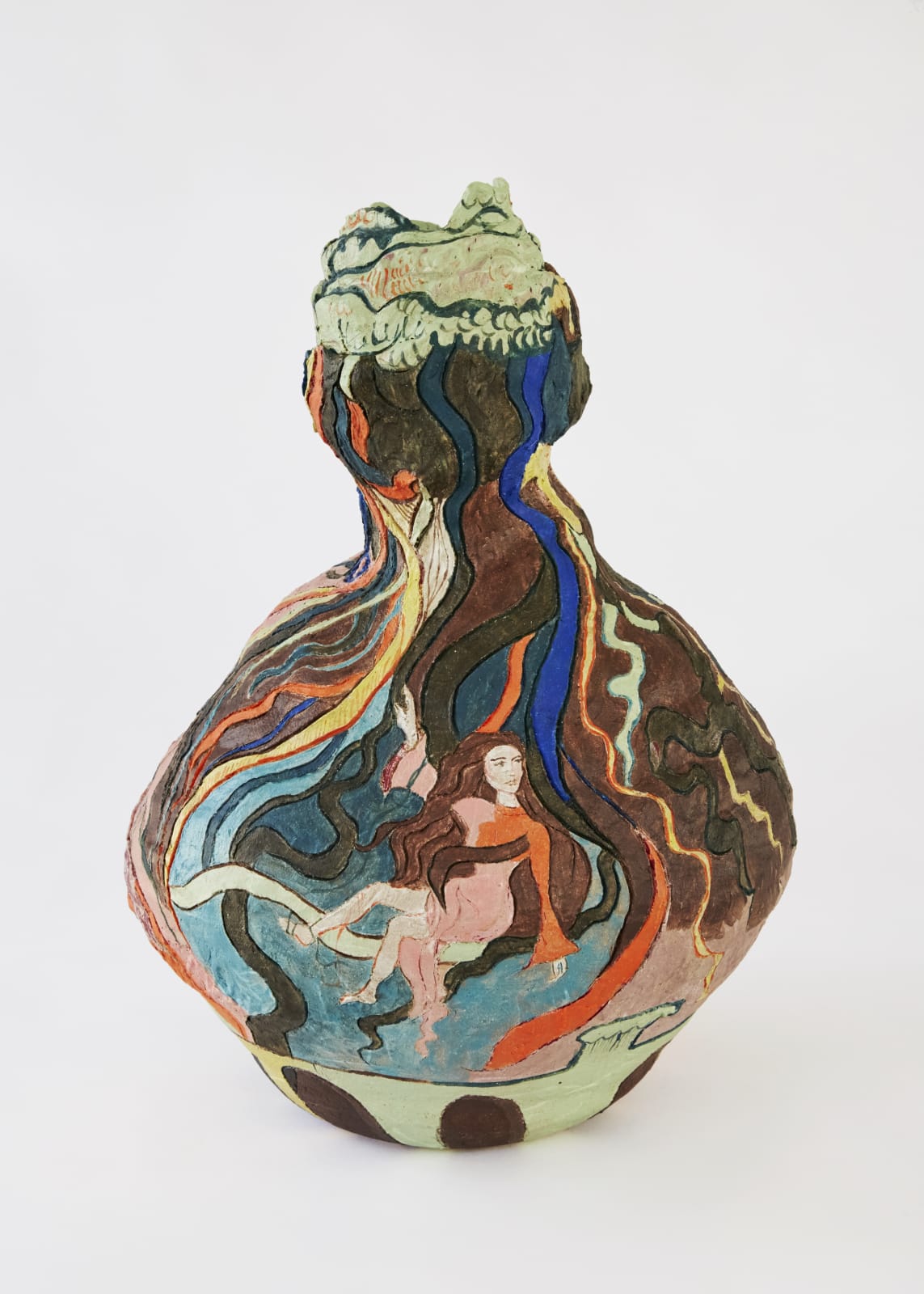 Rafaela de Ascanio, No tree survives alone in the forest. When one tree falls ill, we all send food. For if one tree dies, the canopy is broken., 2019