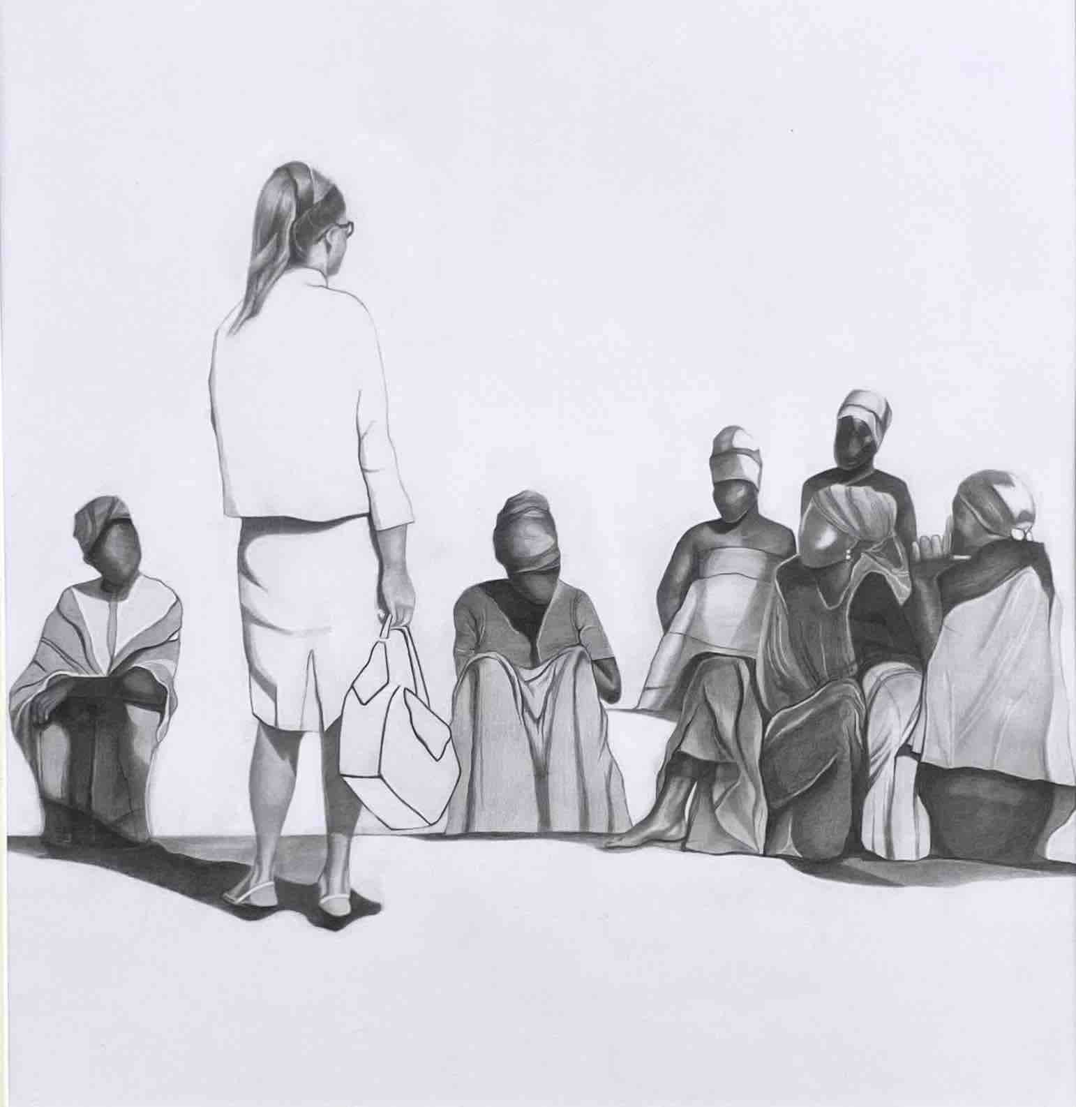 Natasha Muluswela Muluswela, The Market, 2021