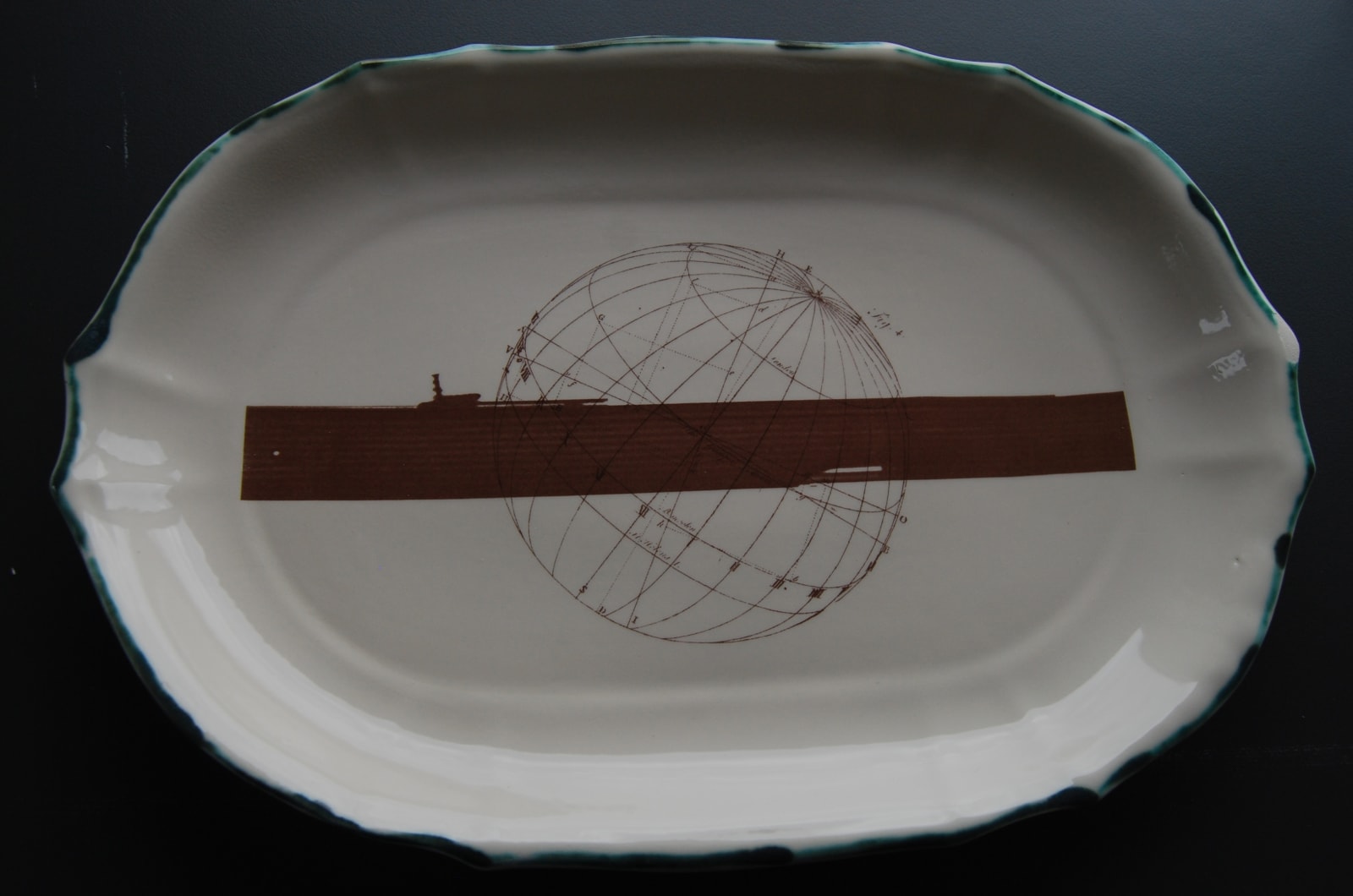 Matt Smith (British), Oval Platter 5, 2022