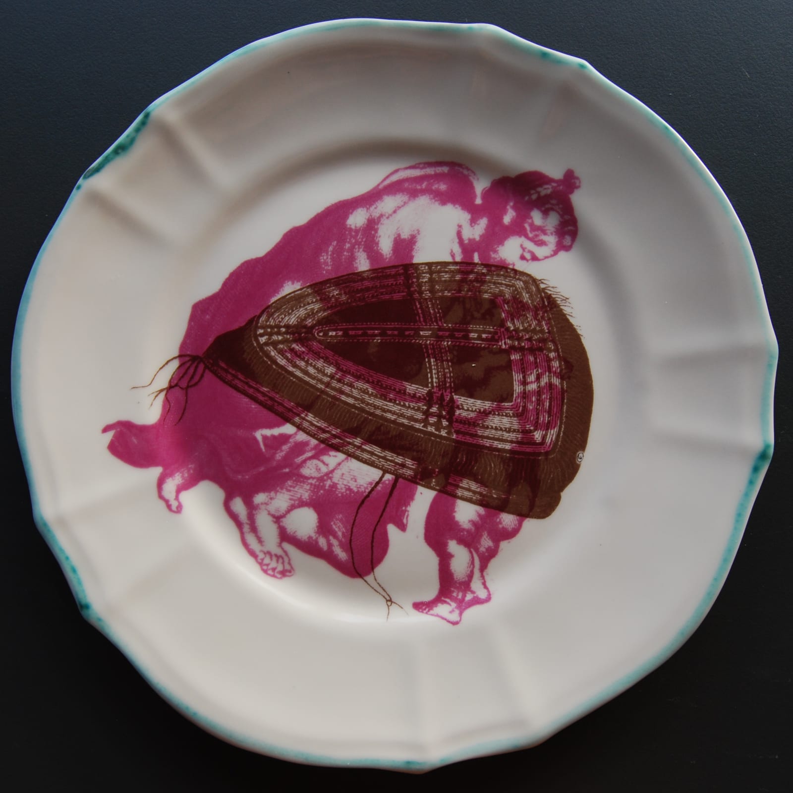 Matt Smith (British), Round Plate 15, 2022
