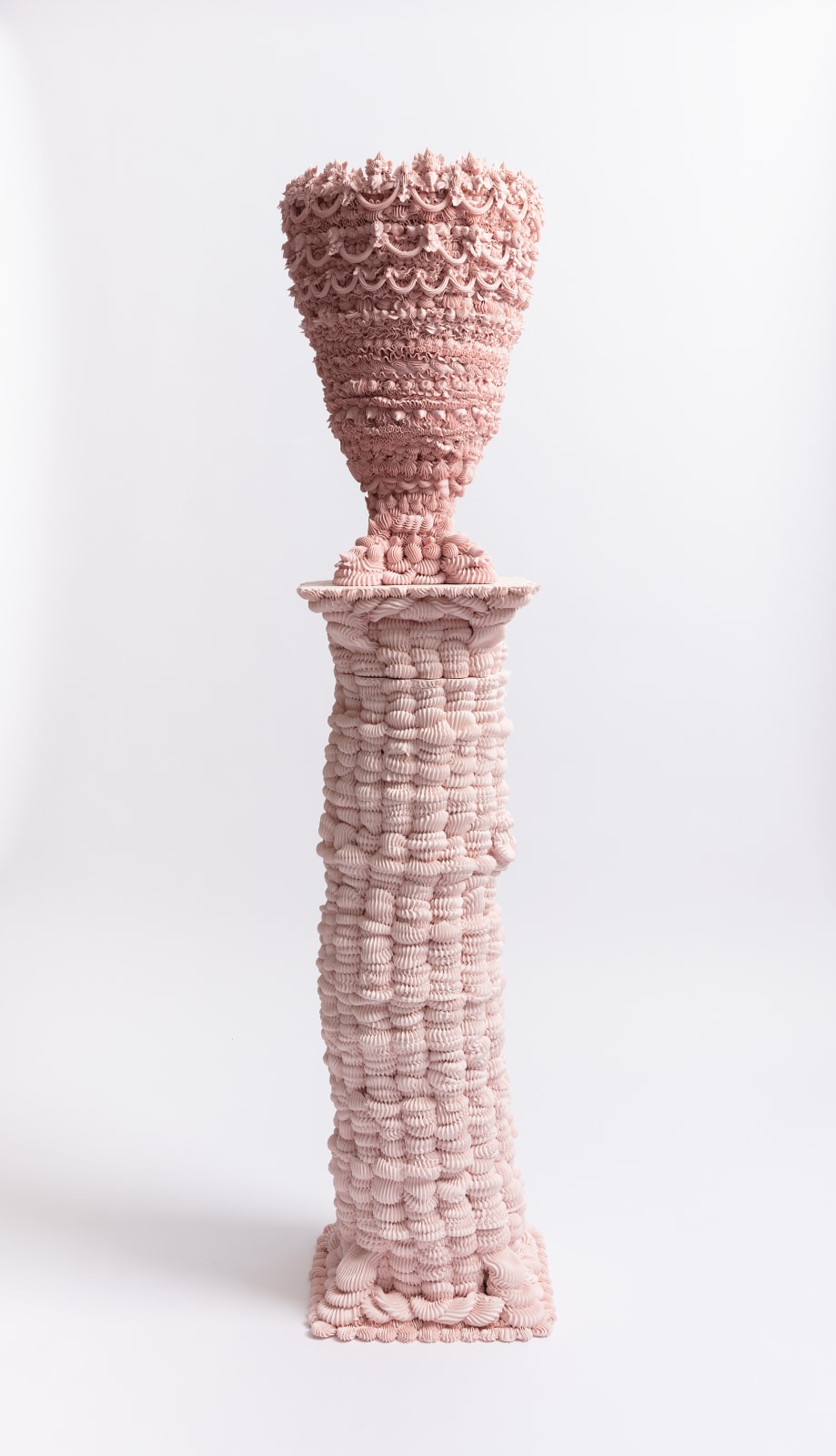 Ebony Russell, Decorative Urn: Pink, 2024