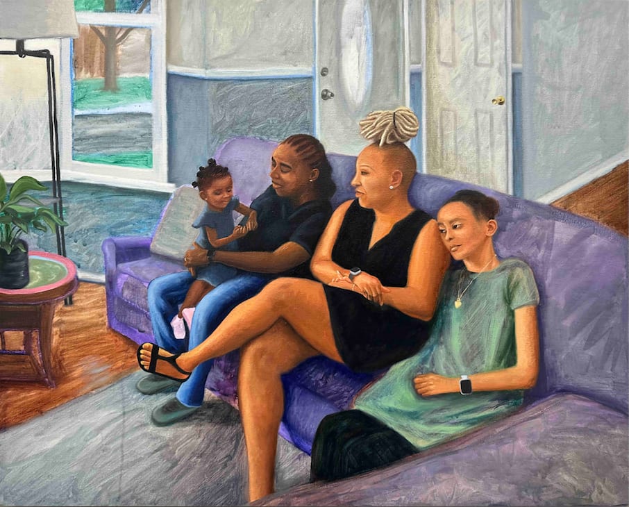 Ashley January, Exhaling to remember, 2023