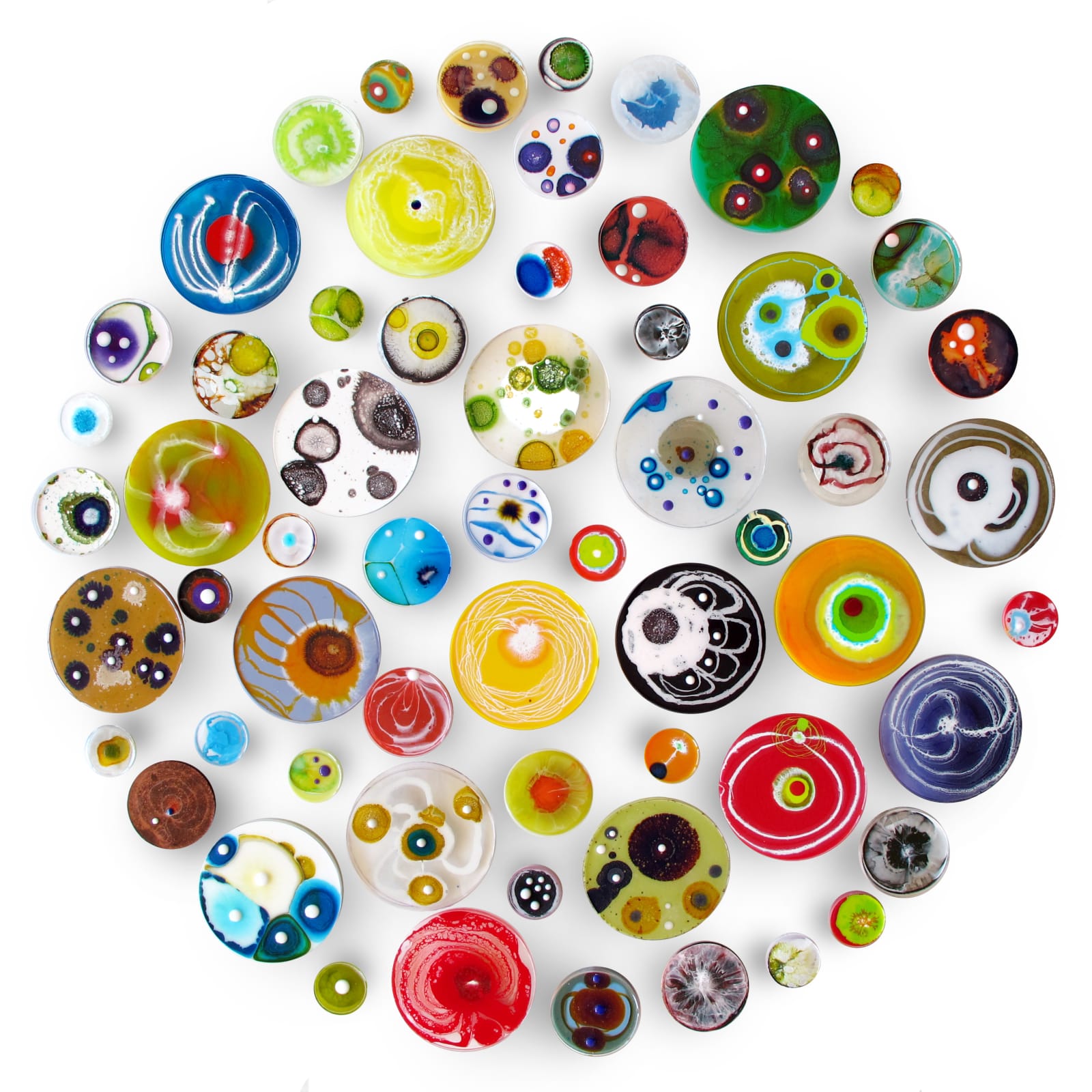 Klari Reis, Hypochondria Multicoloured, 60 pieces, Example
