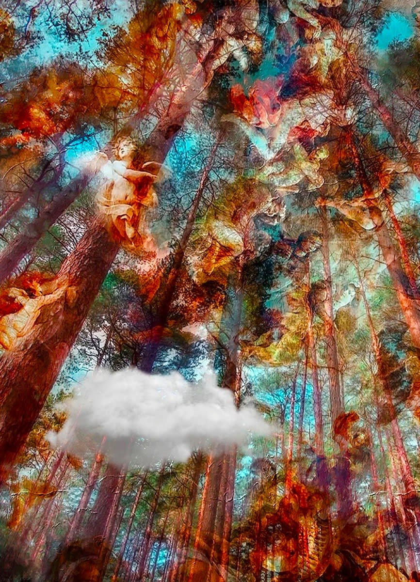 Cristina Schek, The Ceiling In The Sky (shutter frame edition), 2022/2026