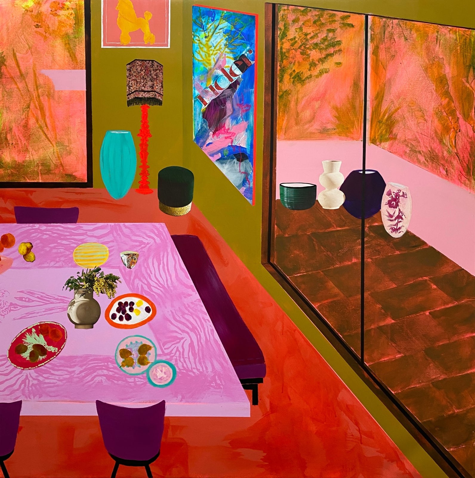 Dawn Beckles, Bite Me (Diptych), 2022