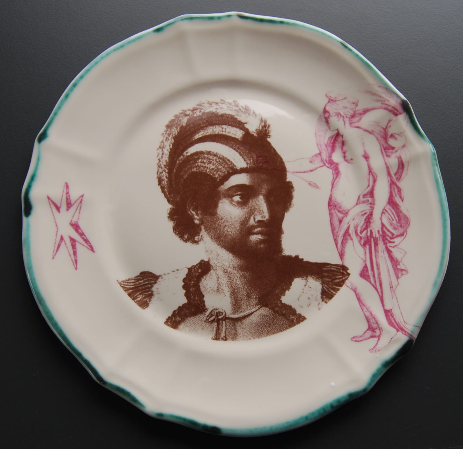 Matt Smith (British), Round Plate 10, 2022