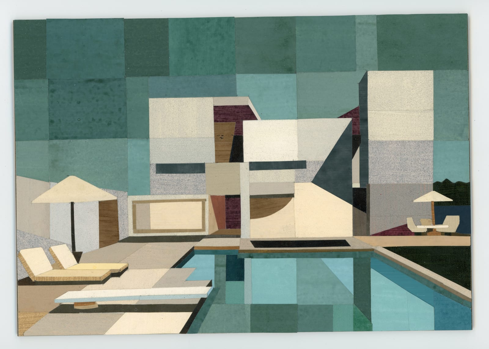 Andy Burgess, The diving board, 2023