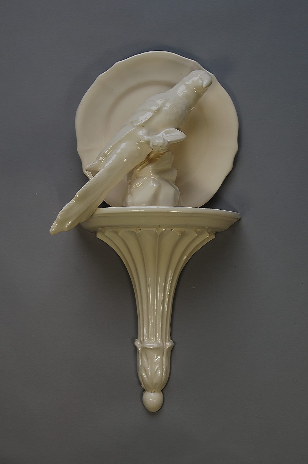 Matt Smith (British), Sconce Parrot with Plate Looking Right, 2020