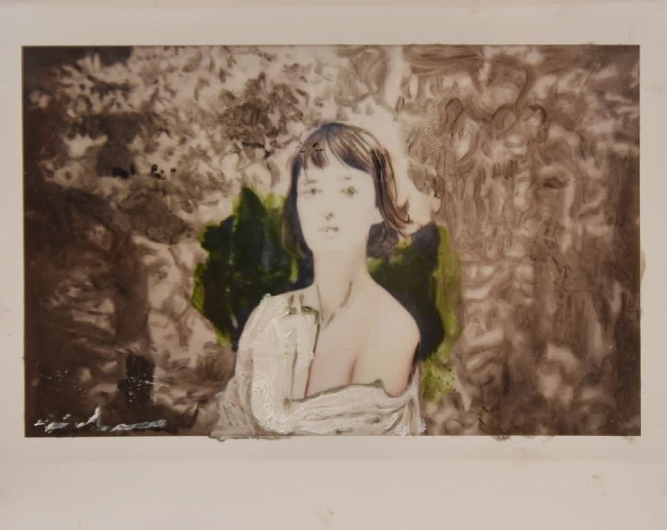 Yigal Ozeri, Untitled; Olya I Polaroid, 2015