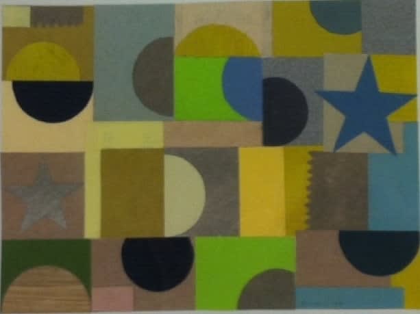 Andy Burgess, Counter Revolution (Pop Geometry Collage #4), 2009