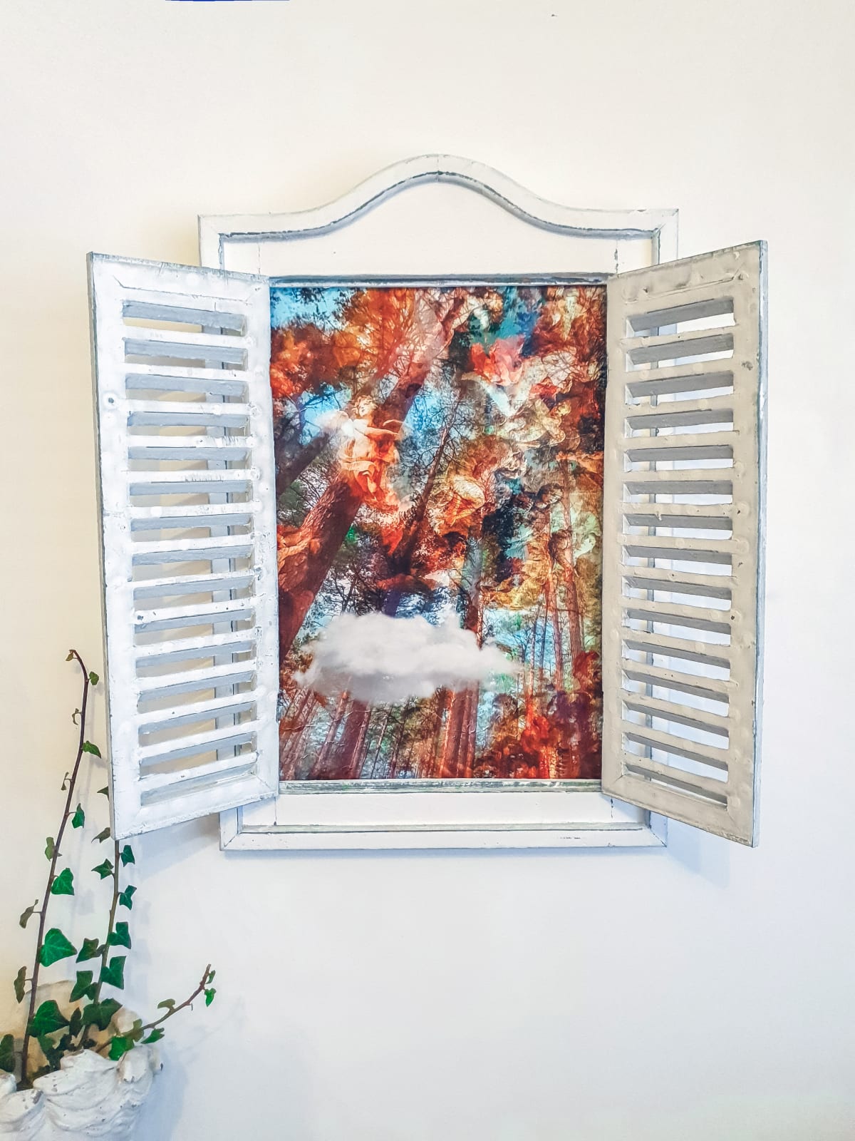 Cristina Schek, The Ceiling In The Sky (shutter frame edition), 2022/2026