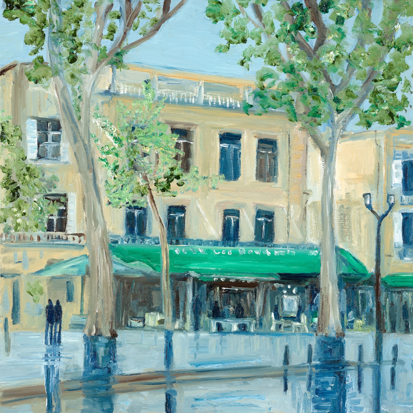 Jo Holdsworth, Café, Aix-en-Provence , 2024