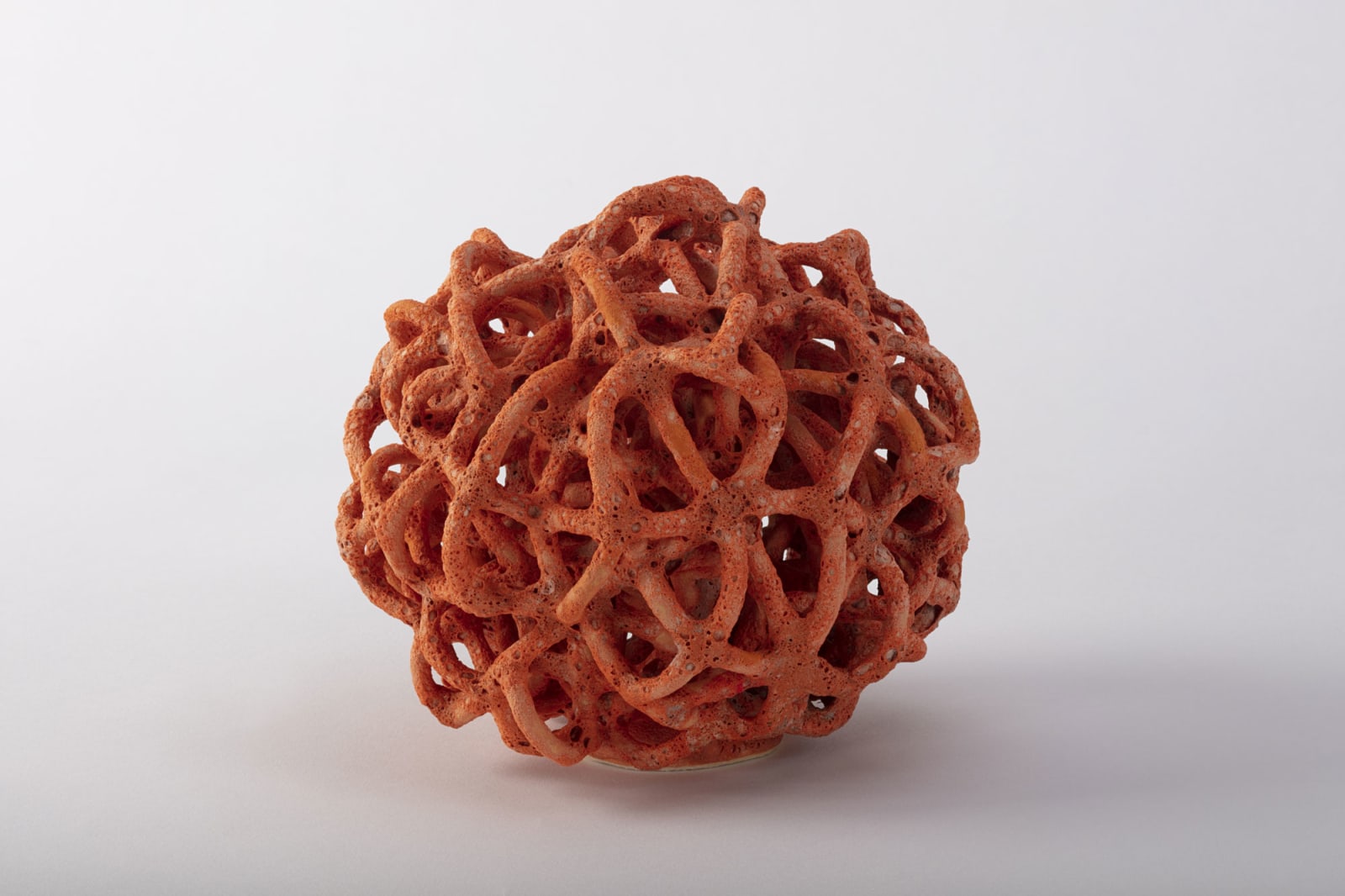 Tessa Eastman, Low Density Orange Fizz Ball Cloud, 2020