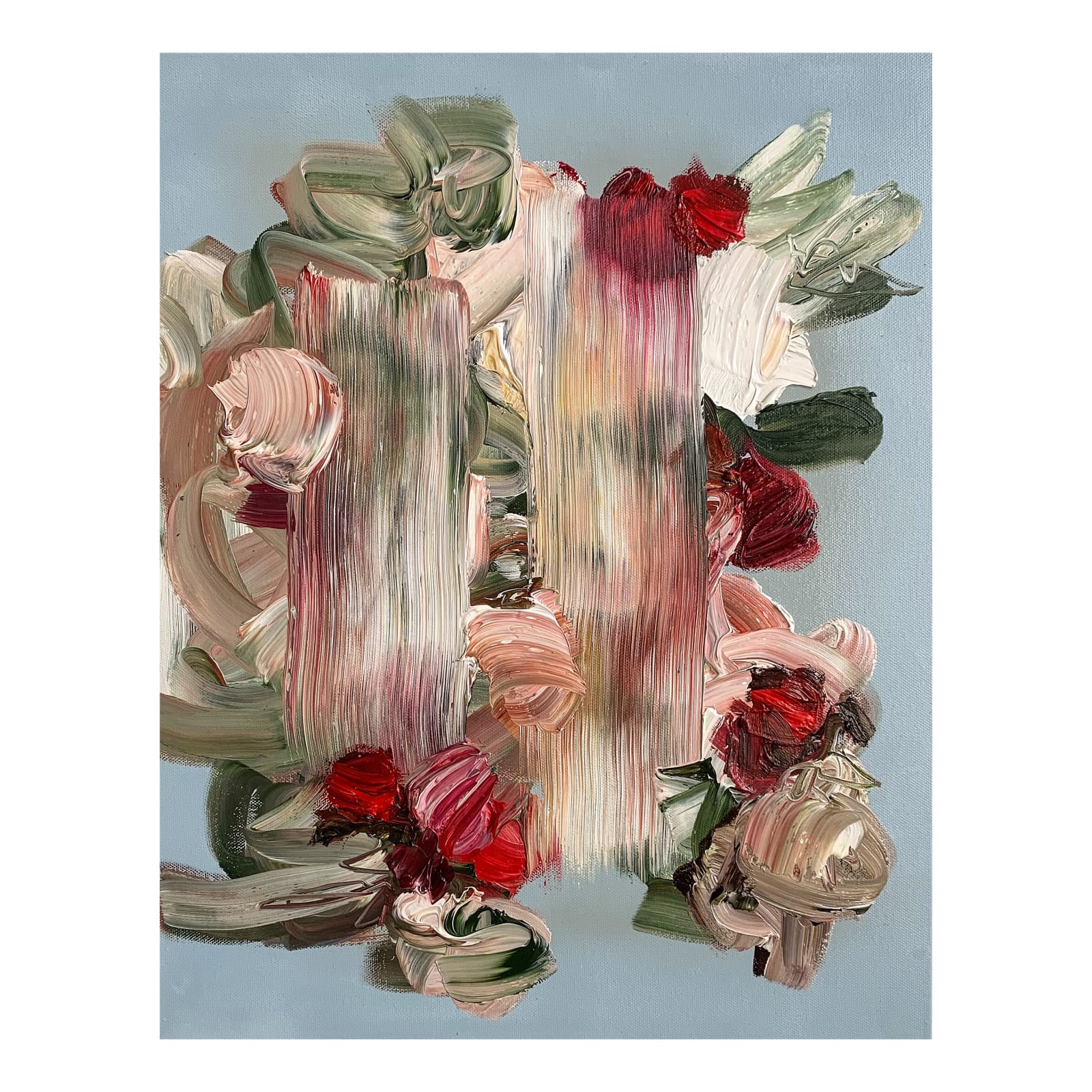 Miranda Boulton, Softly Falling Blue I, 2024