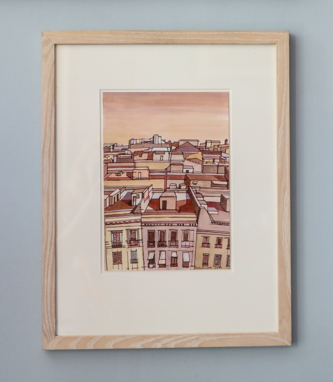 Andy Burgess, Barcelona Rooftops, 2008