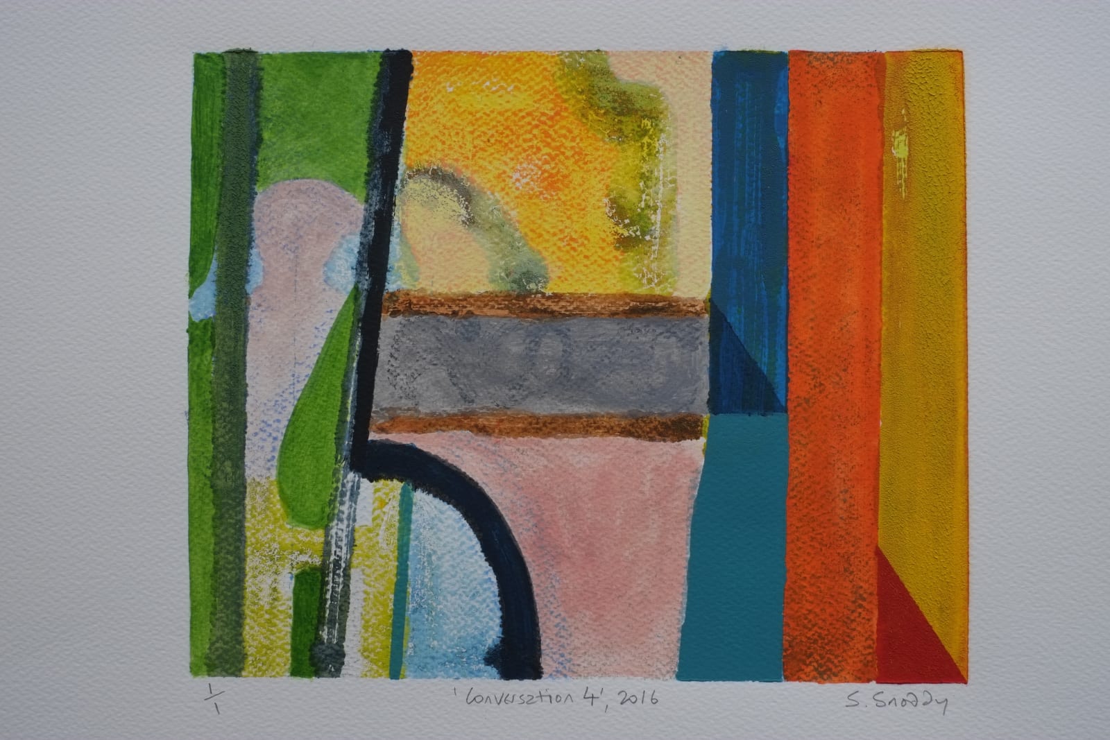 Stephen Snoddy, Conversation 4, 2016