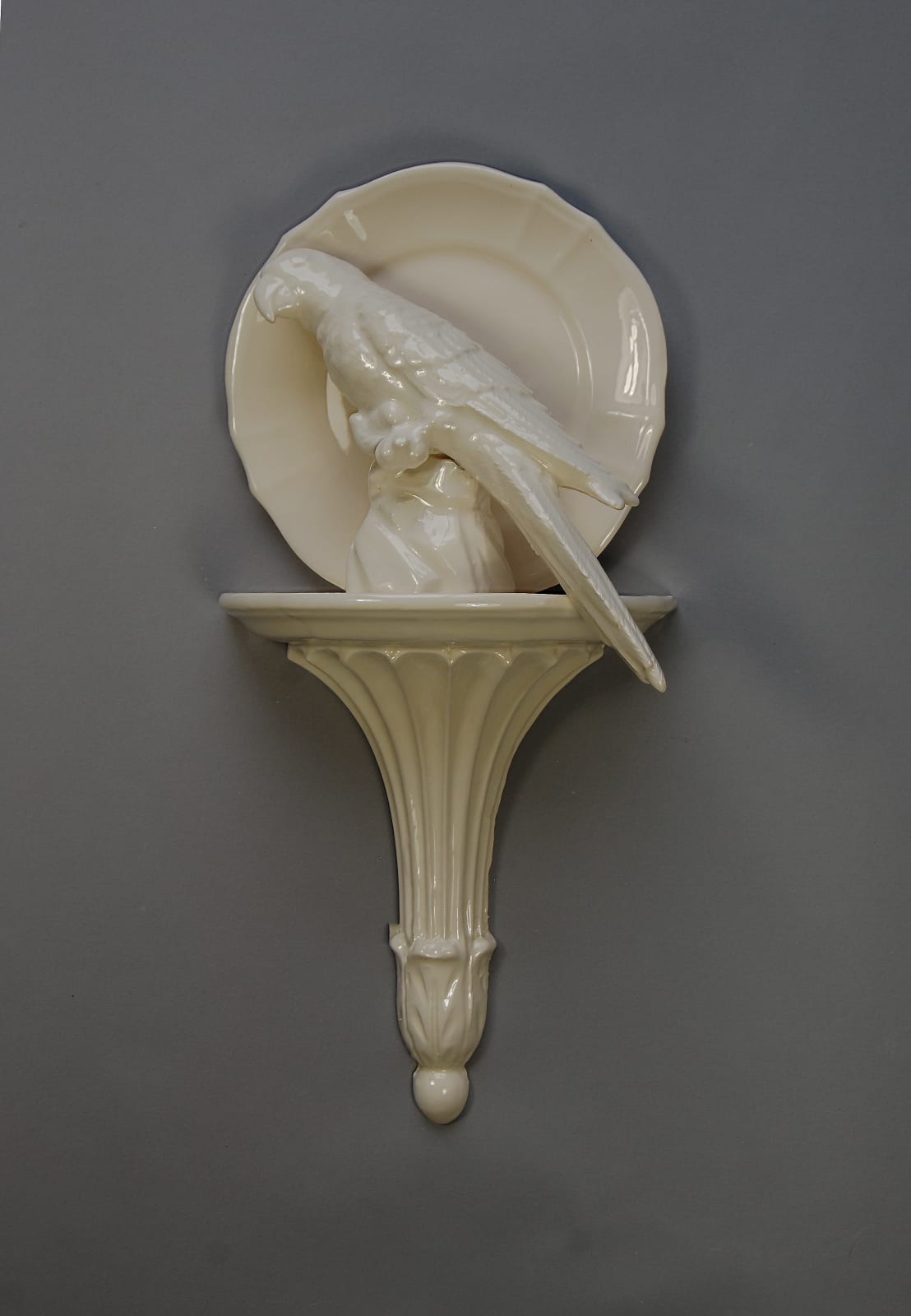 Matt Smith (British), Sconce Parrot with Plate Looking Left, 2020