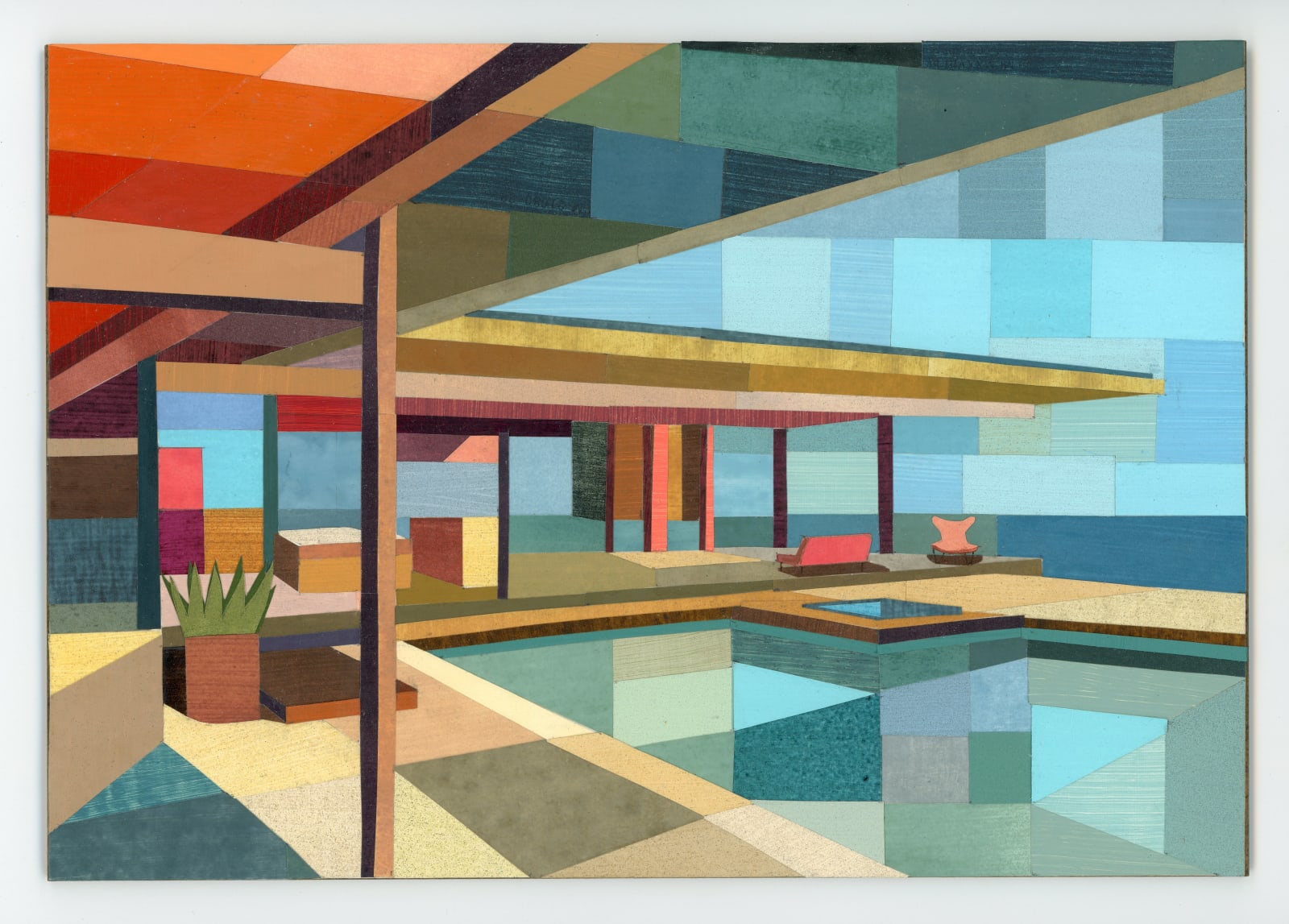 Andy Burgess, Stahl in Twilight, 2025