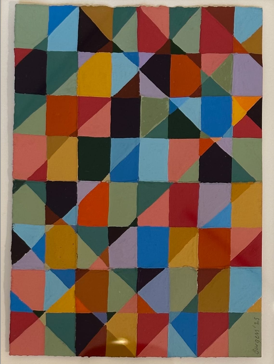 Andy Burgess, Diamond Illusion, 2025