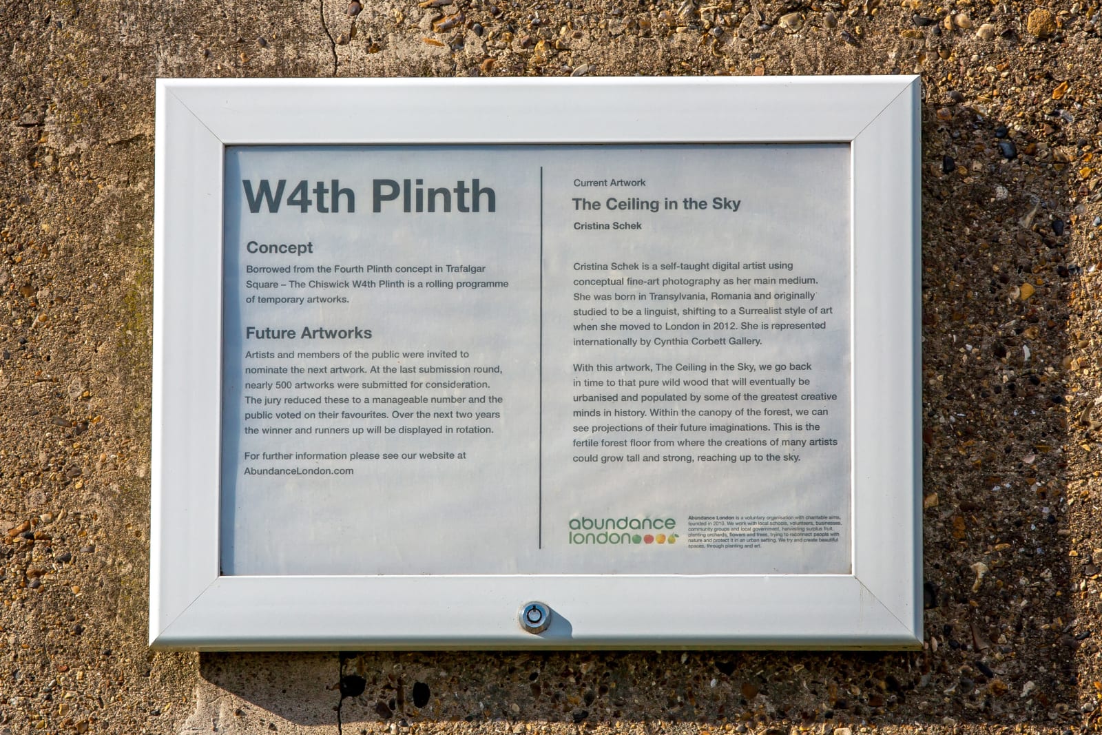 Cristina Schek, The Ceiling In The Sky (BFAMI), 2022