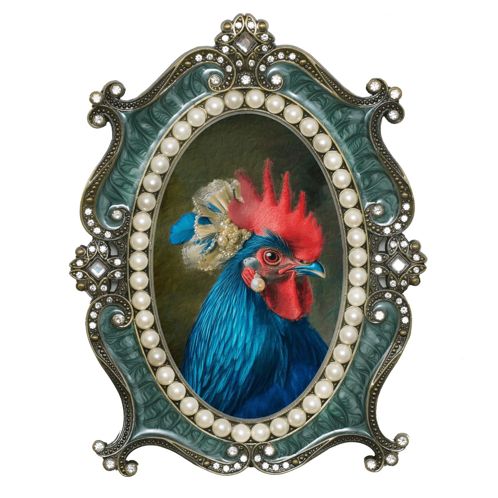 Cristina Schek, Blue Lagoon, Cocktail Couture Series, 2025