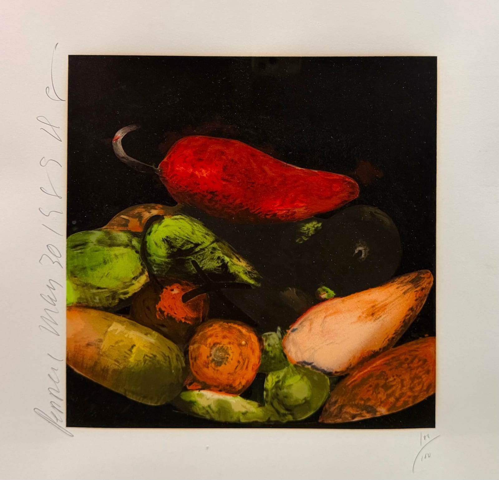 Donald Sultan, Peppers, 1989