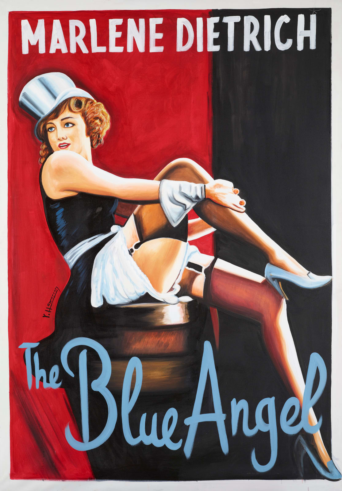 Yervant Hawarian, The Blue Angel, 2023