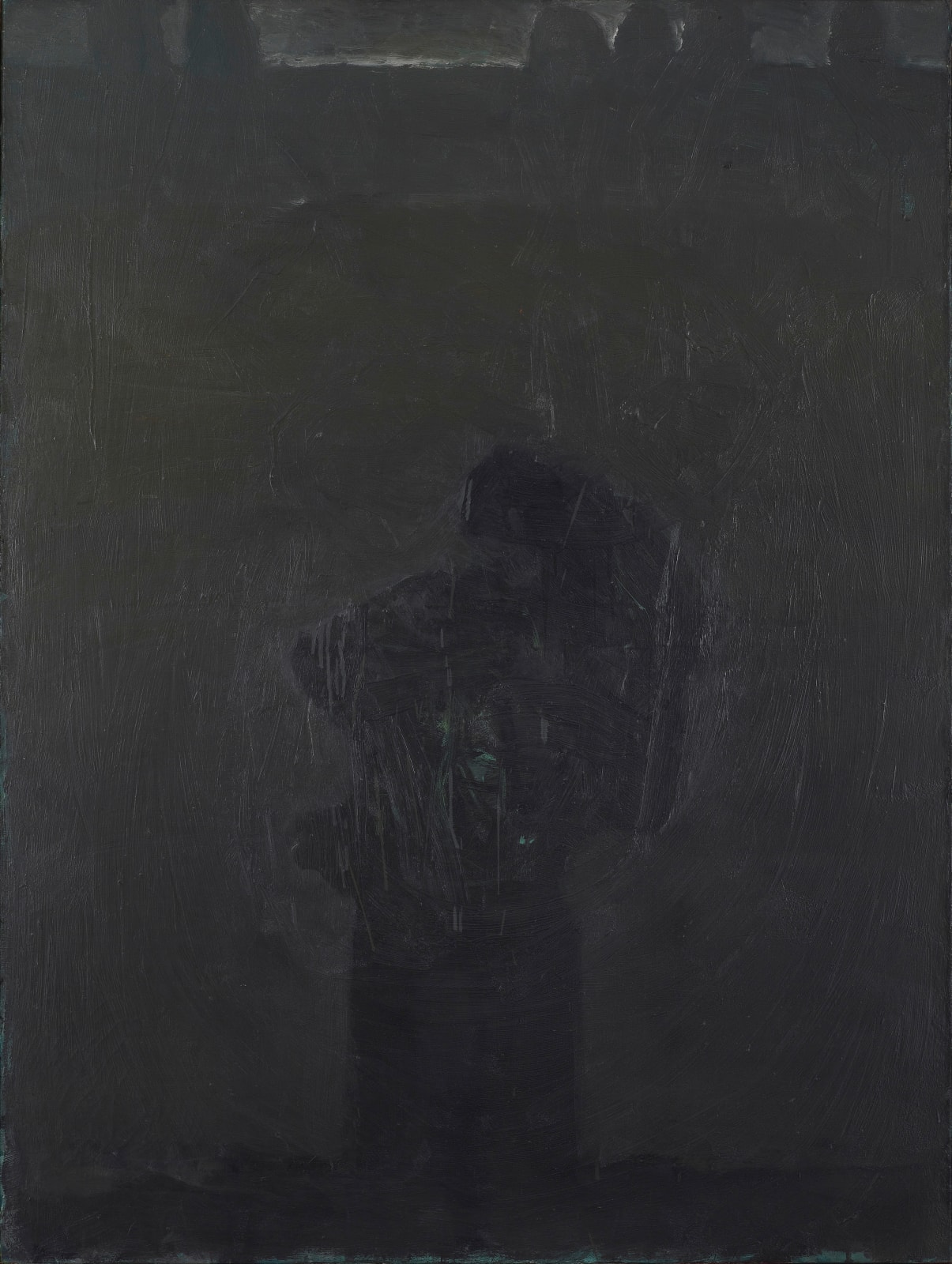 Asim Abu Shakra, Last Cactus (Black Cactus), 1990