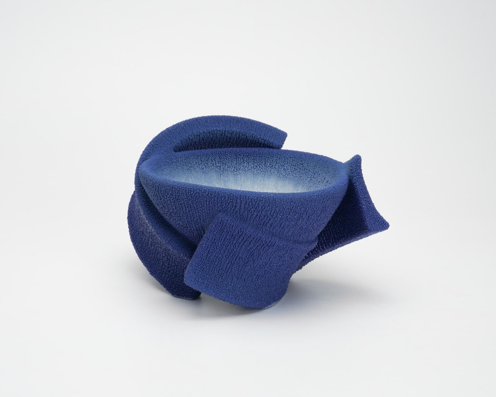 Matsutani Fumio 松谷文生, No.16 Sō Kei (Blue) Sake cup, 2025