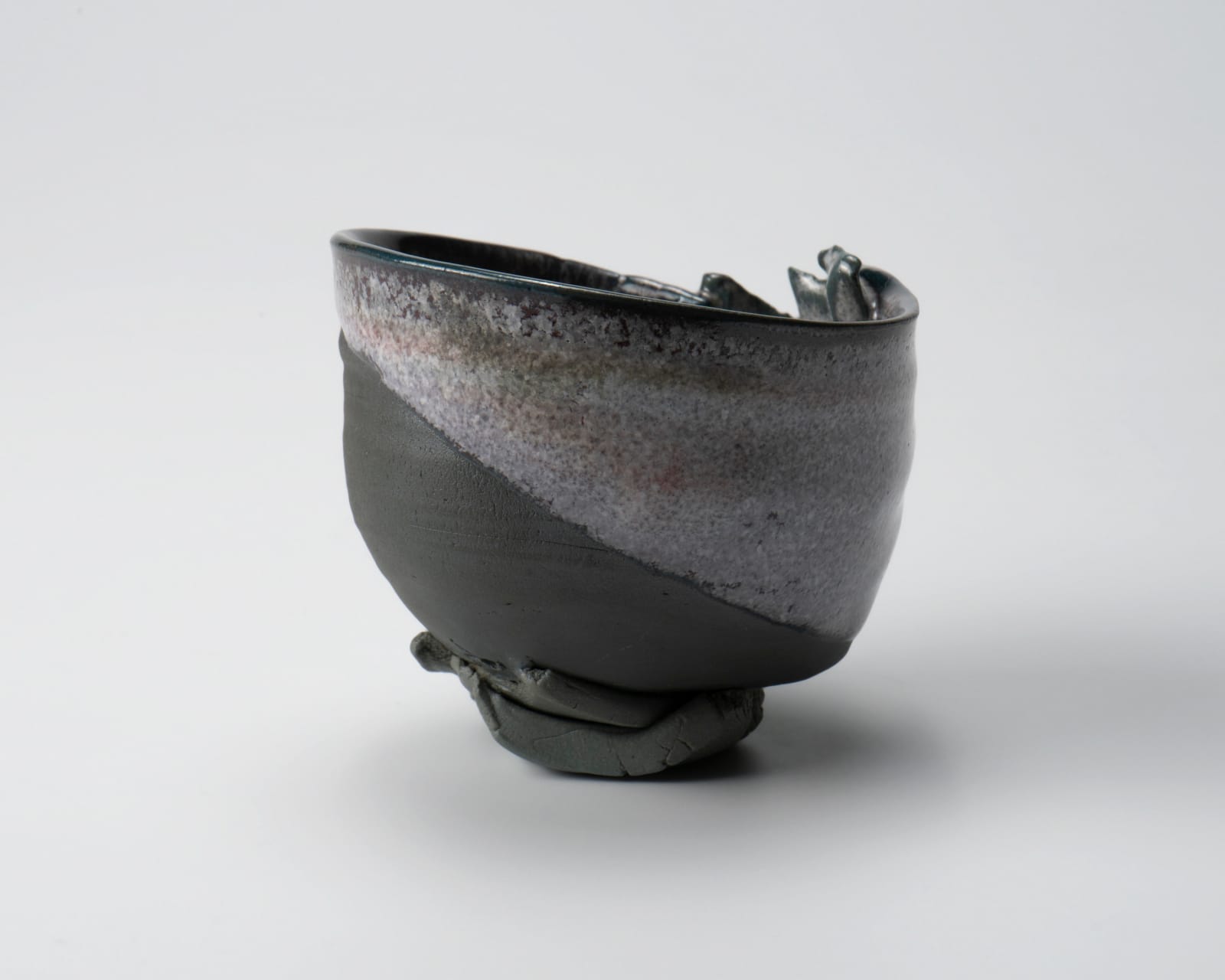 Kato Mami 加藤真美, Frost glazed sake cup 3, 2025