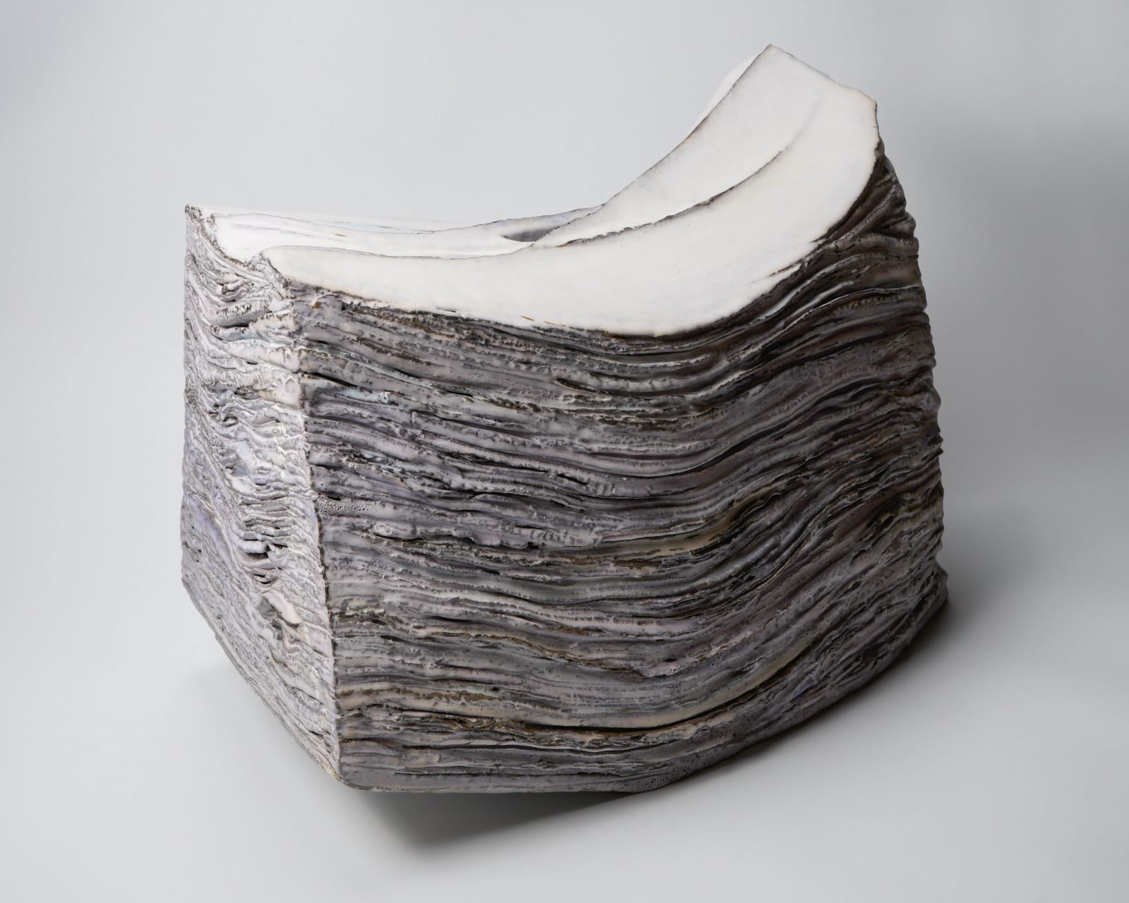 Hiruma Kazuyo 昼馬和代, The Brilliance of Wind Silver Ⅰ 風銀を刻む I, 2017