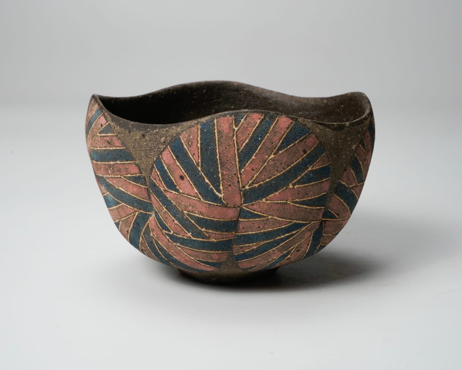 Takeuchi Shingo 竹内真吾, Inlaid Tea bowl, 2023