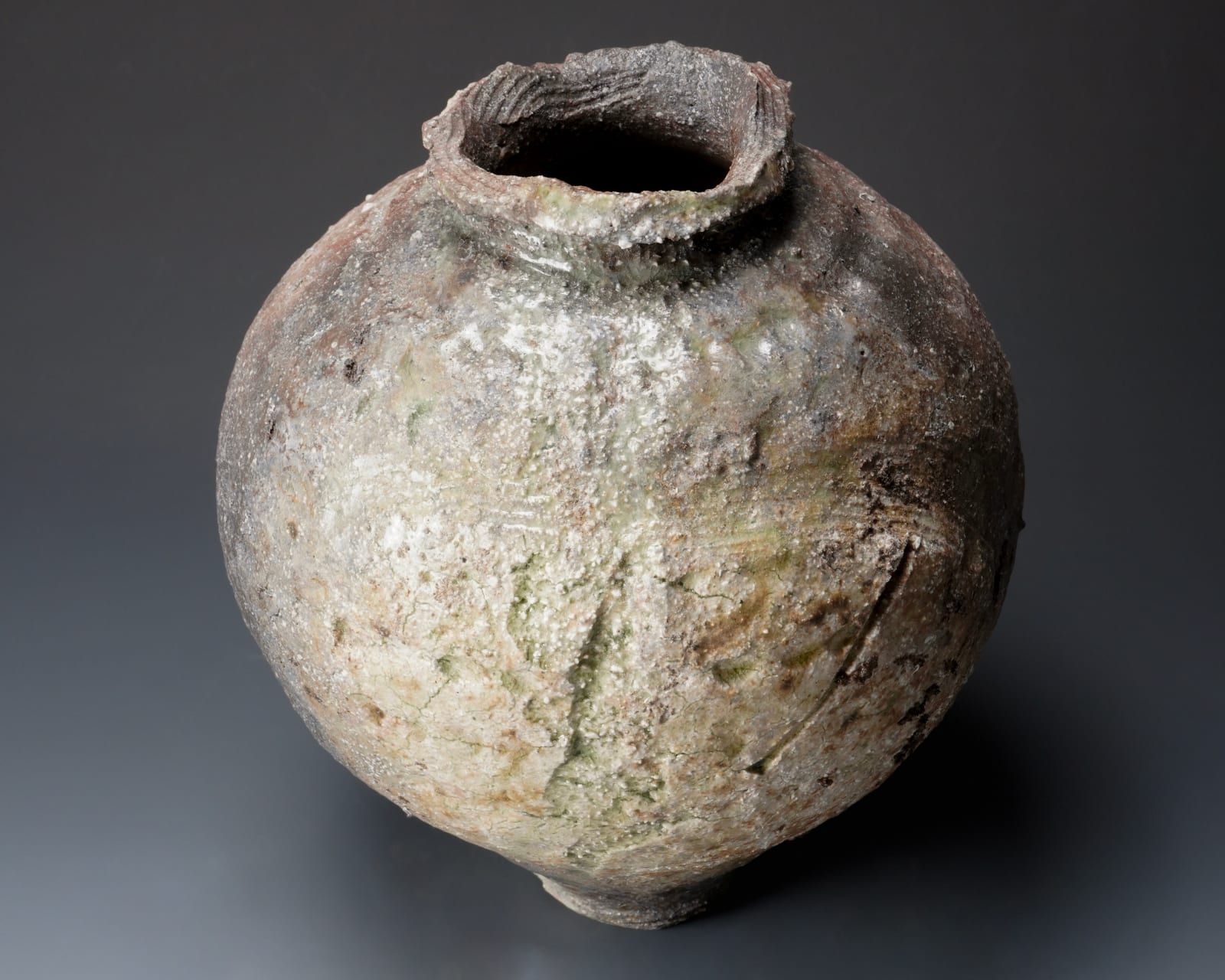 Kohara Yasuhiro 小原康裕, Shigaraki Jar C 壺, 2020