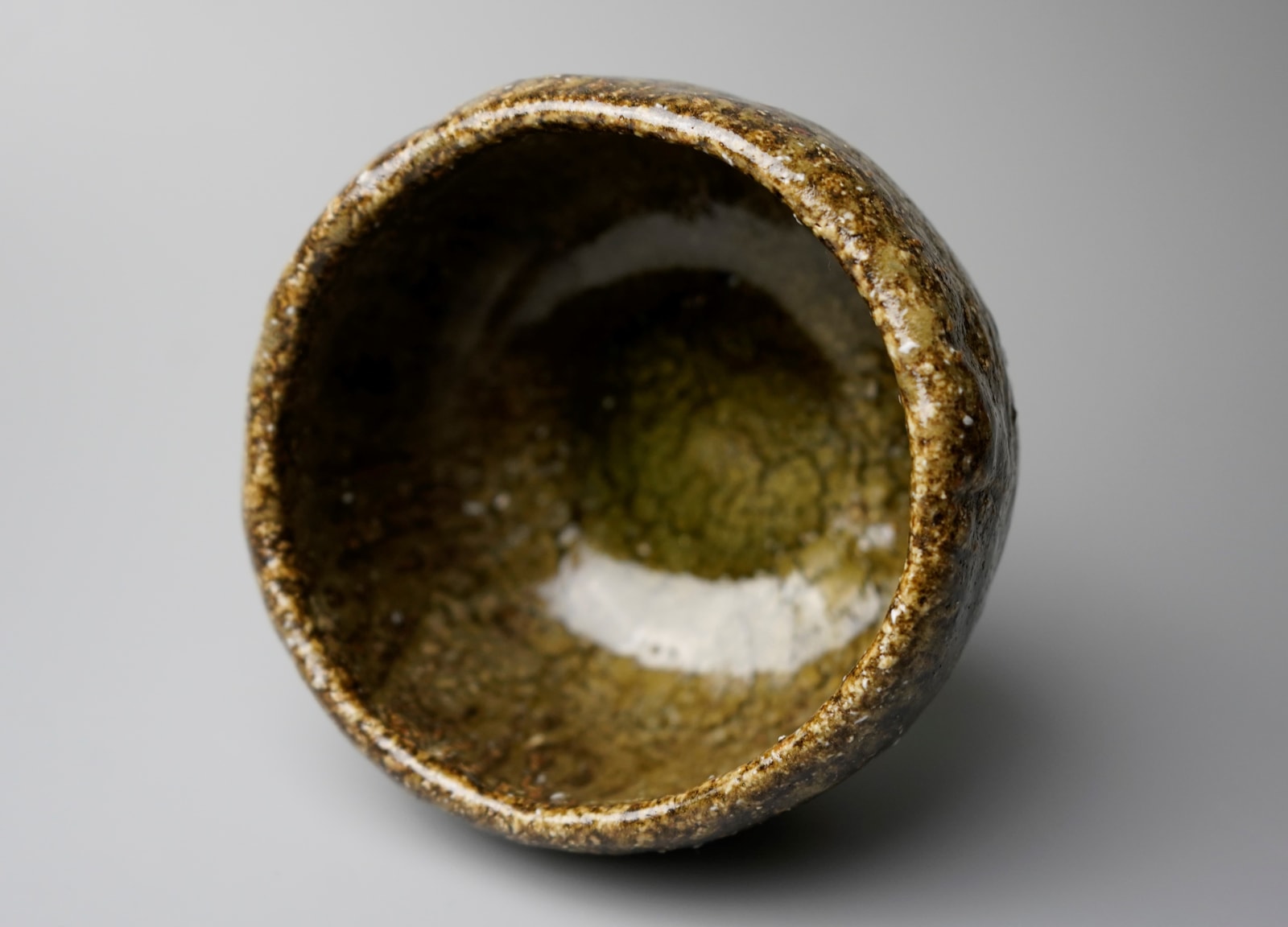 Kawamoto Goro 河本五郎, Ash Glazed Teabowl 灰釉茶碗