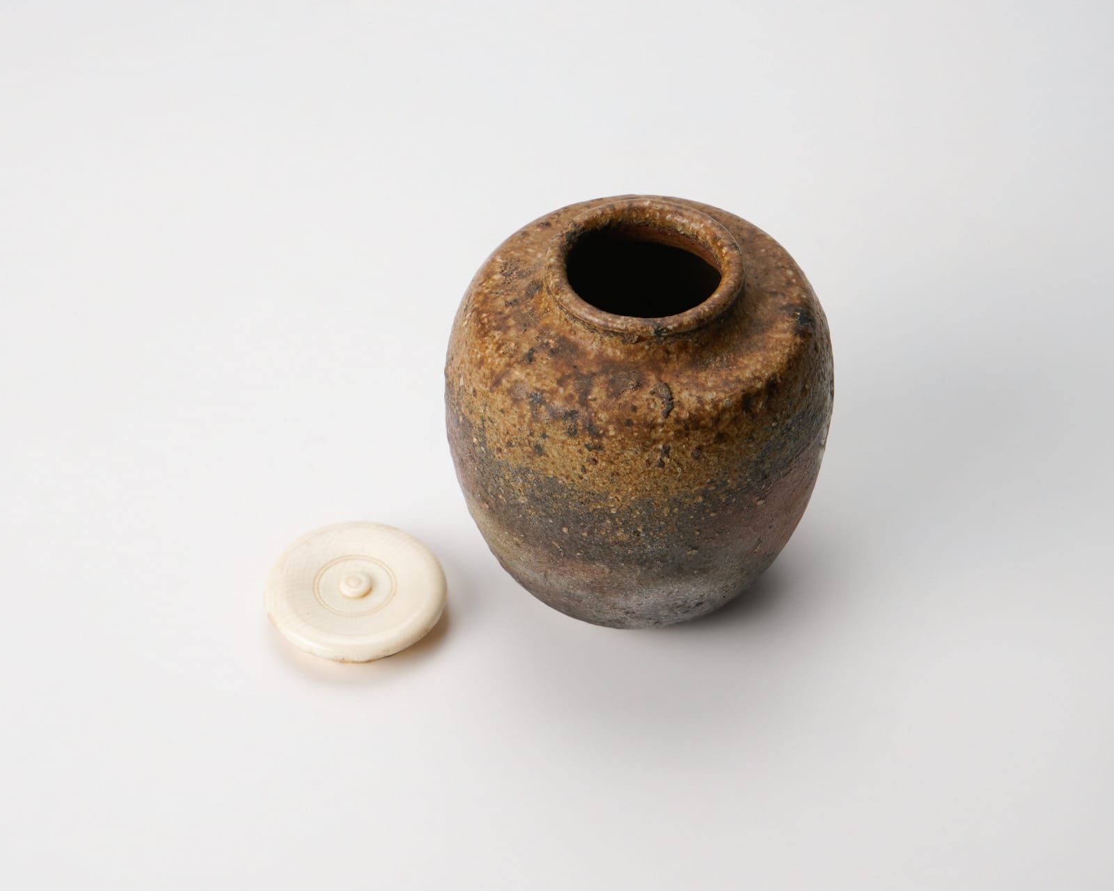 Mori Tozan 森陶山, Bizen tea caddy