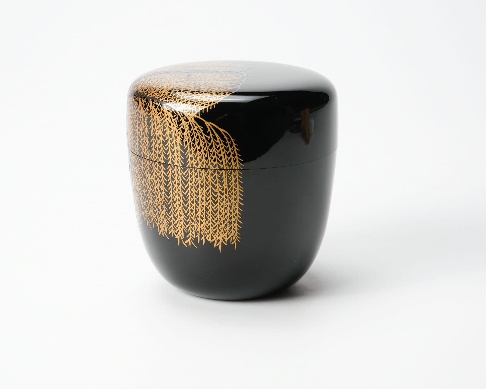 Takahashi Asaya 高橋朝也, Wajima lacquer natsume (tea caddy)